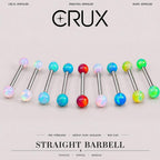 Celestial Nebula Opal Titanium Barbell