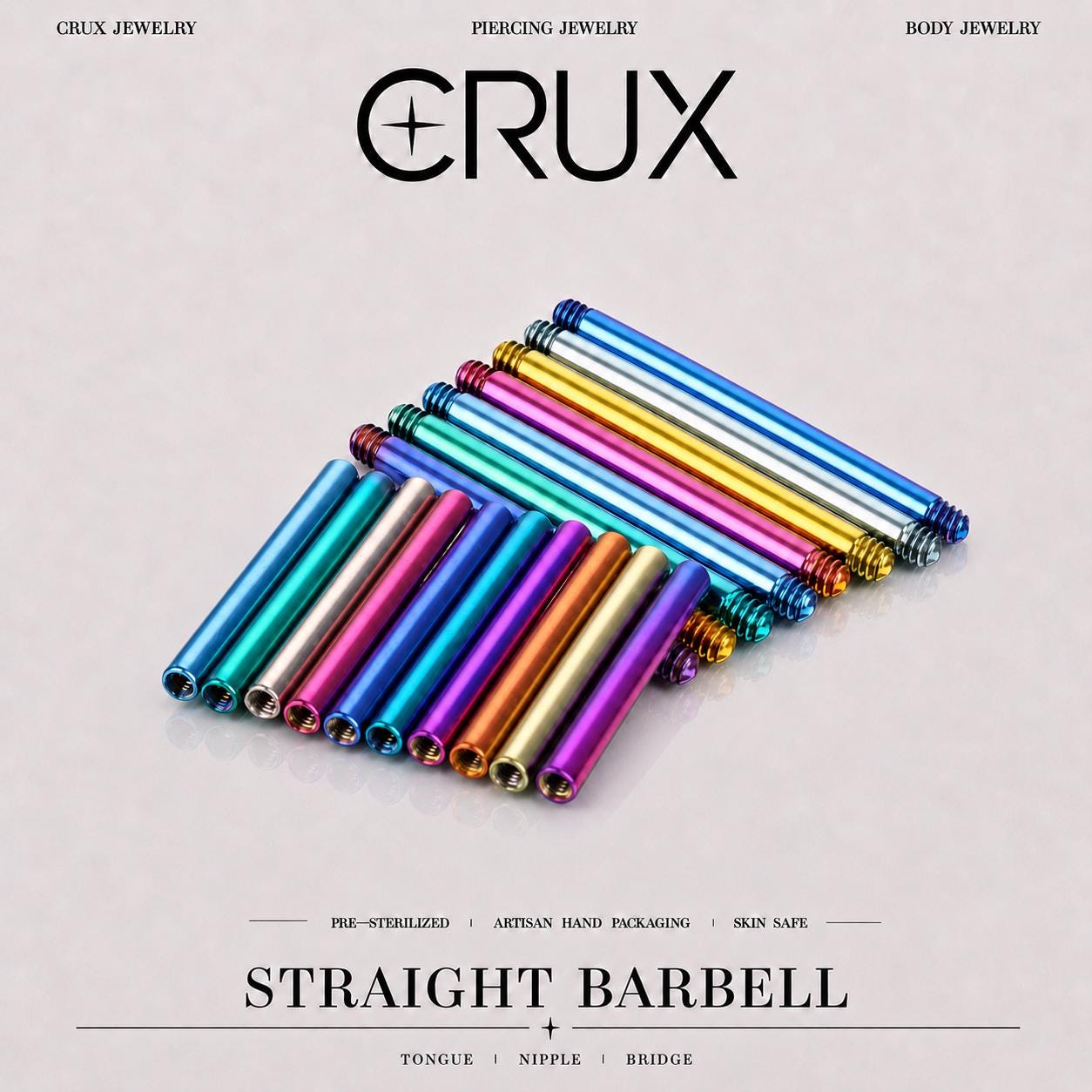Titanium Barbell Post