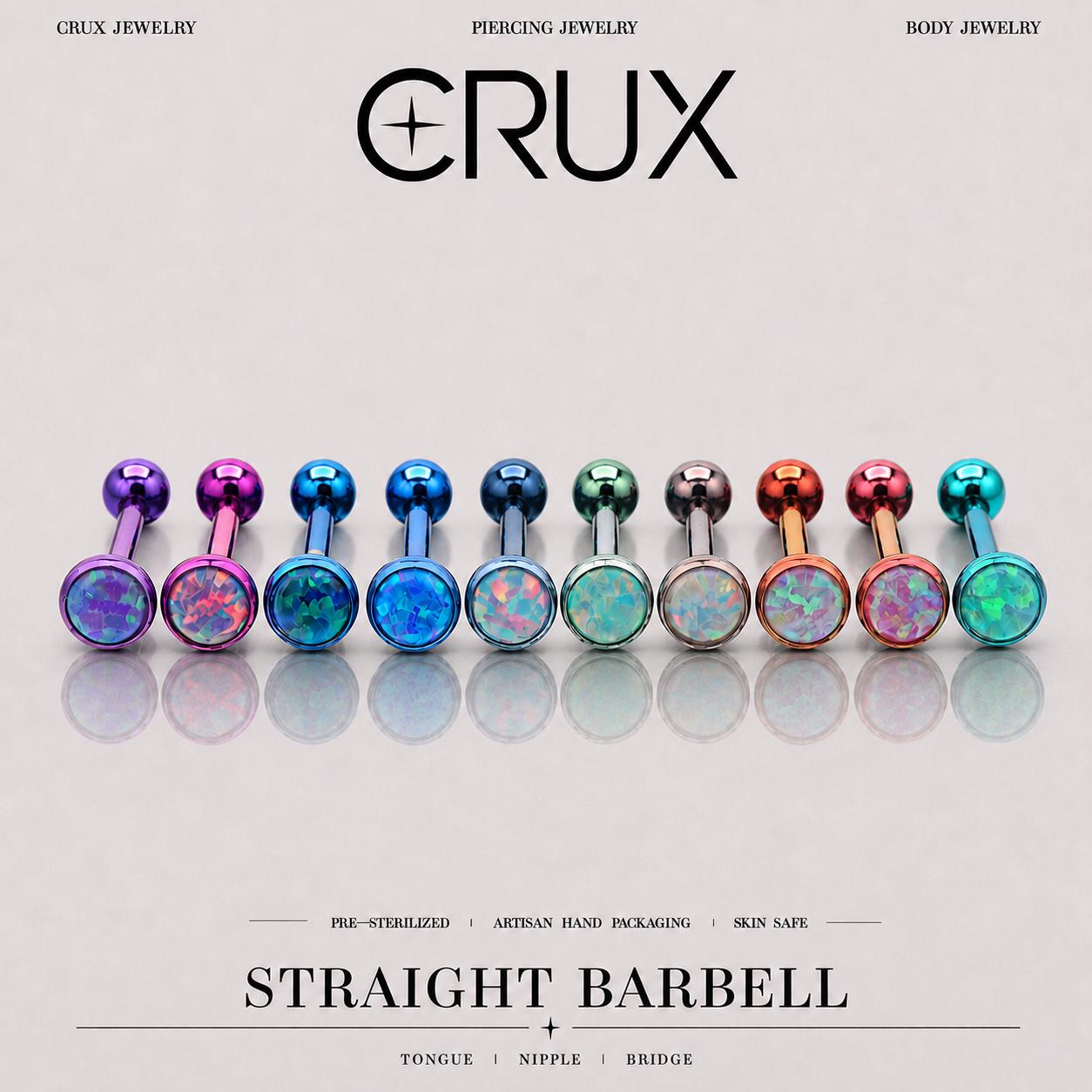 Australian Opal Titanium Barbell