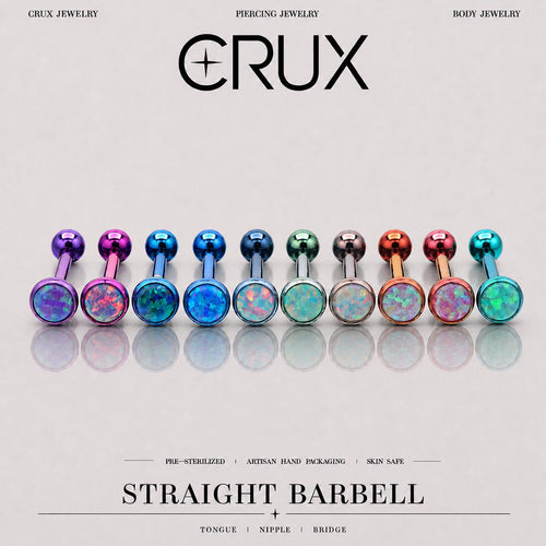 Australian Opal Titanium Barbell