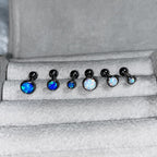 Australian Opal Titanium Barbell detail 9