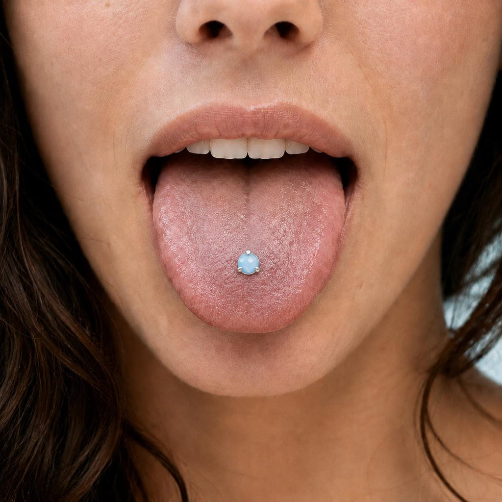 ETSY 4565834107 | IMAGE 2 | Pastel Opalite Titanium Barbell