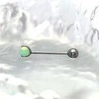ETSY 4565834107 | IMAGE 8 | Pastel Opalite Titanium Barbell