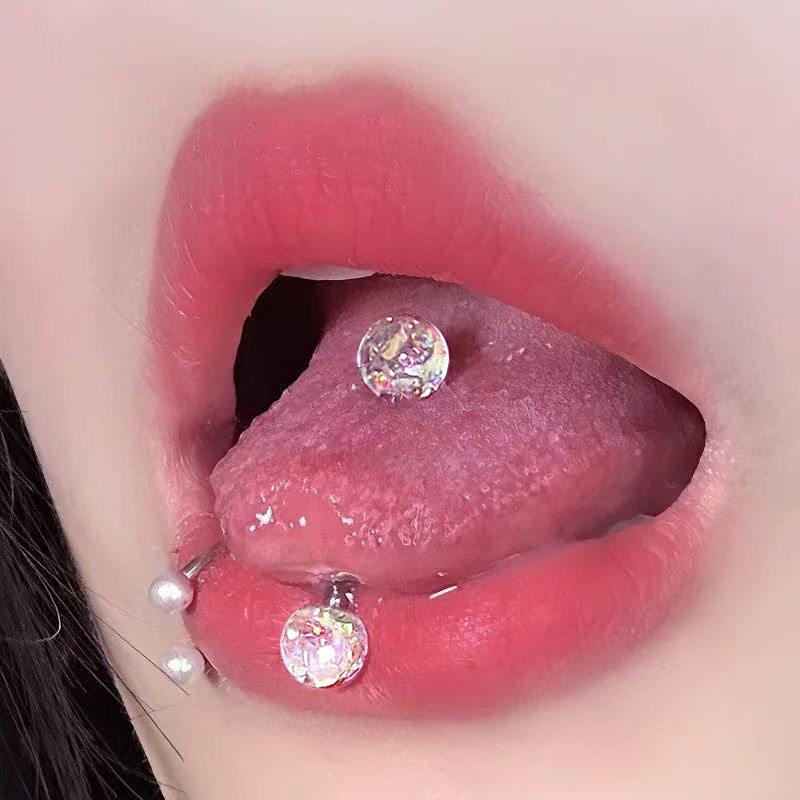 ETSY 4565845928 | IMAGE 2 | Glitter Resin Titanium Barbell