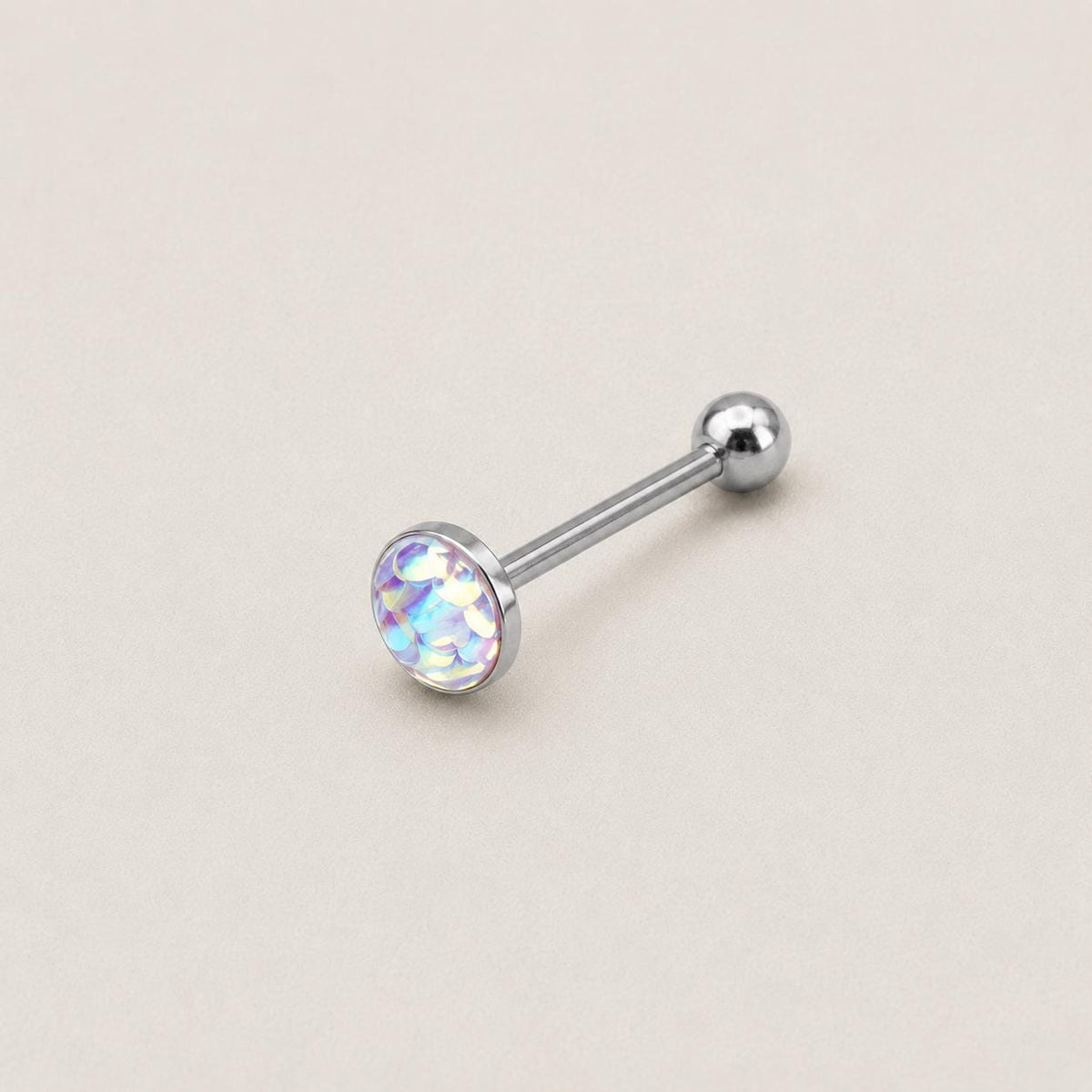 ETSY 4565848478 | IMAGE 16 | Mermaid Scale Titanium Barbell