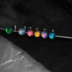 ETSY 4565848478 | IMAGE 5 | Mermaid Scale Titanium Barbell