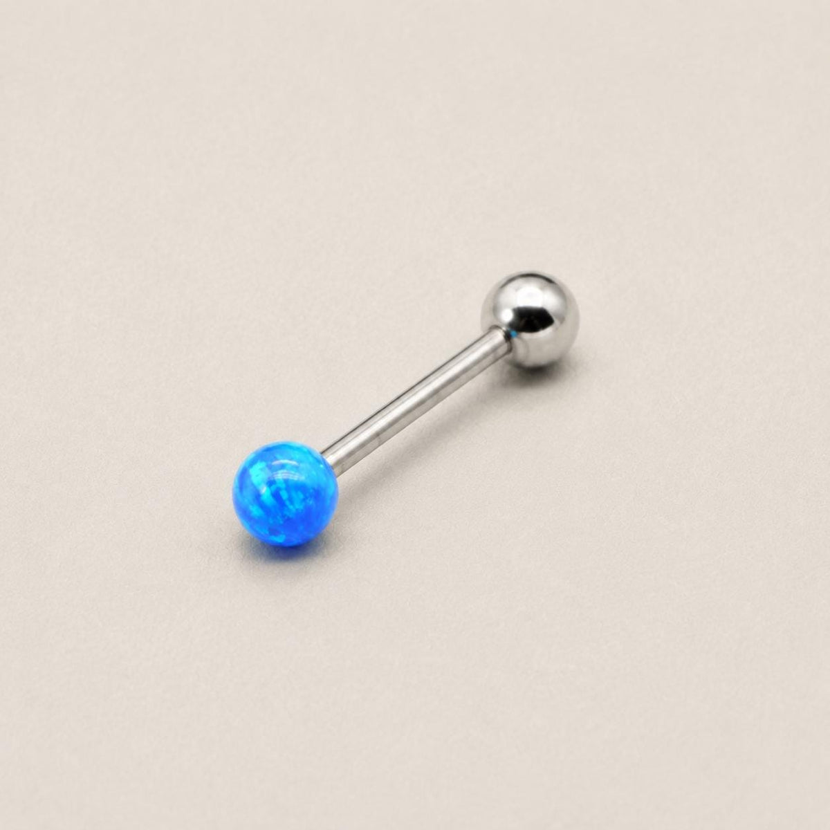 ETSY 4565924018 | IMAGE 6 | Fire Opal Titanium Barbell