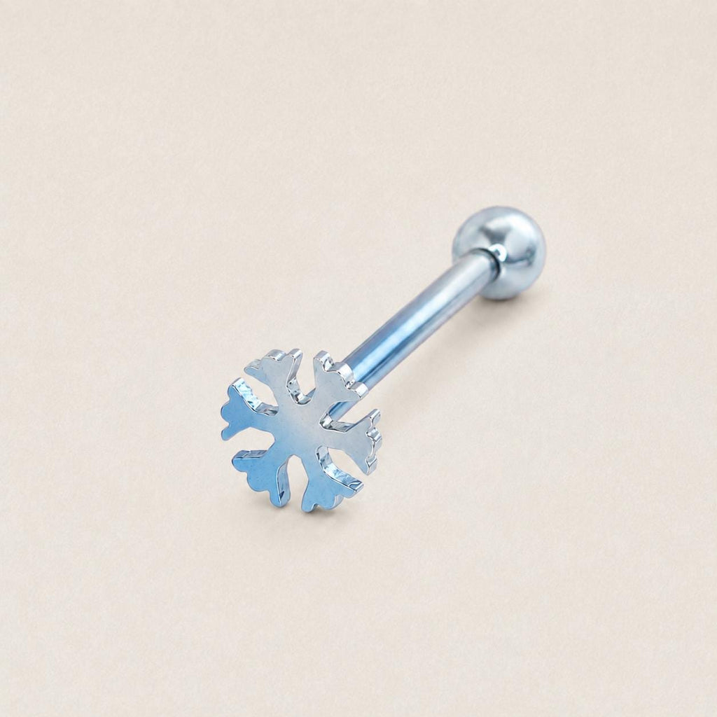 ETSY 4567134963 | IMAGE 7 | Snowflake Titanium Barbell