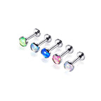 Round Opal F136 Titanium flat-back jewelry image 07