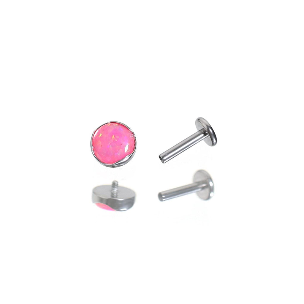 Round Opal F136 Titanium flat-back jewelry image 14