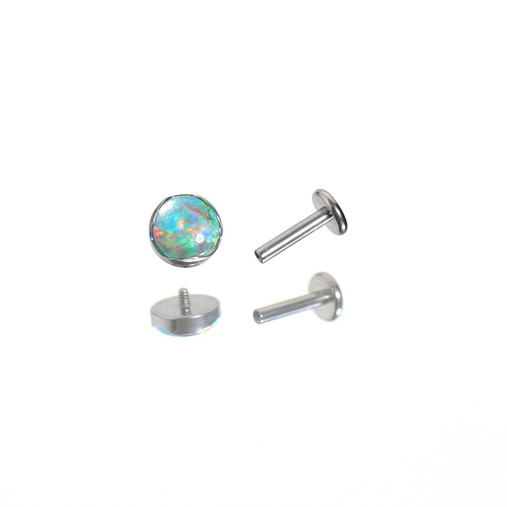Round Opal F136 Titanium flat-back jewelry image 16
