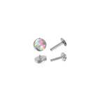 Round Opal F136 Titanium flat-back jewelry image 17