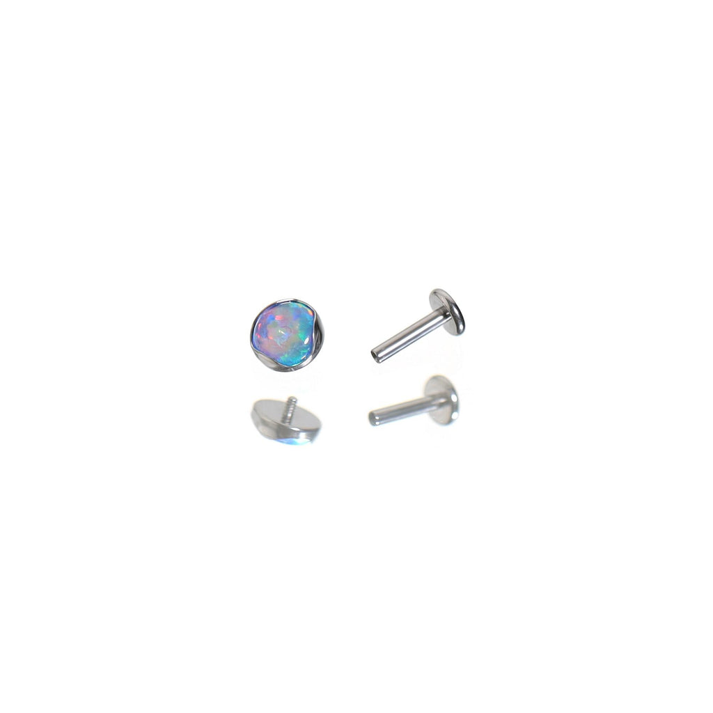 Round Opal F136 Titanium flat-back jewelry image 18