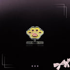 Pixel Opal F136 Titanium flat-back jewelry image 15