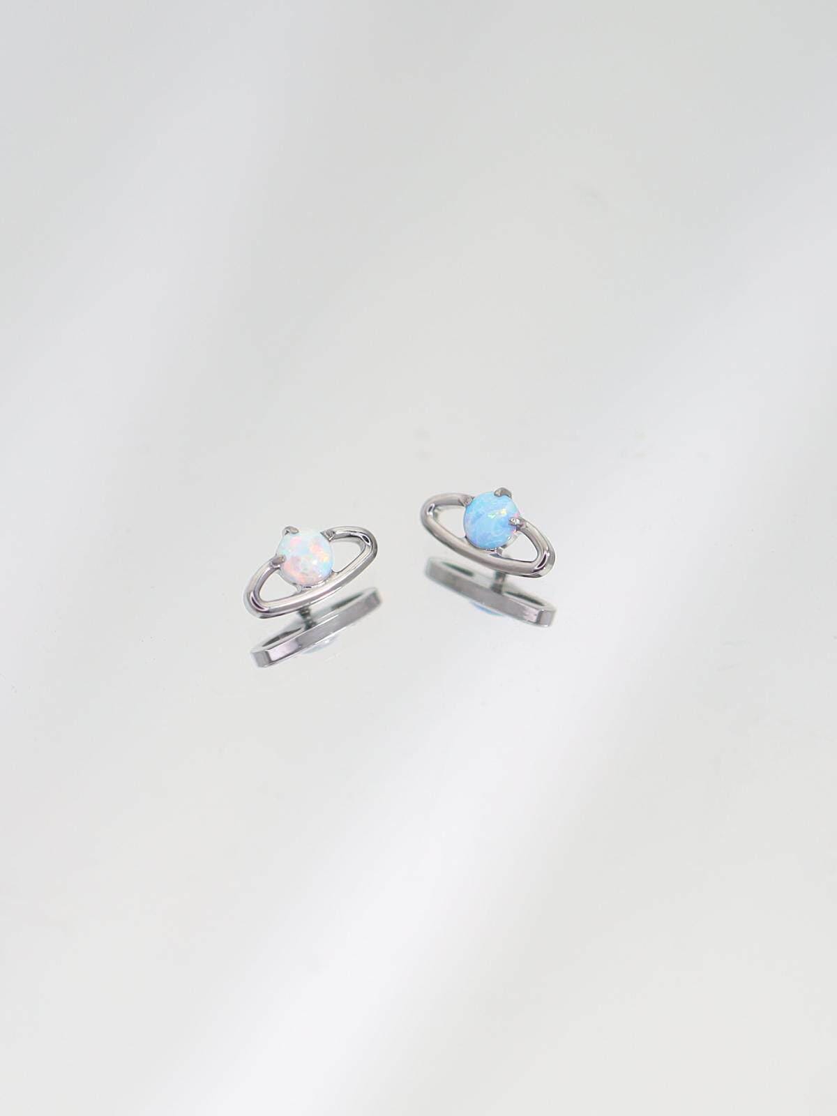 Saturn Opal F136 Titanium flat-back jewelry image 04