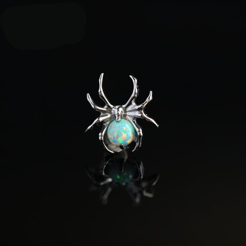 Opal Spider F136 Titanium flat-back jewelry image 04