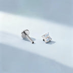 Crystal & Opal Clover F136 Titanium flat-back jewelry image 18