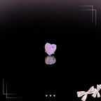 Opal Heart F136 Titanium flat-back jewelry image 07