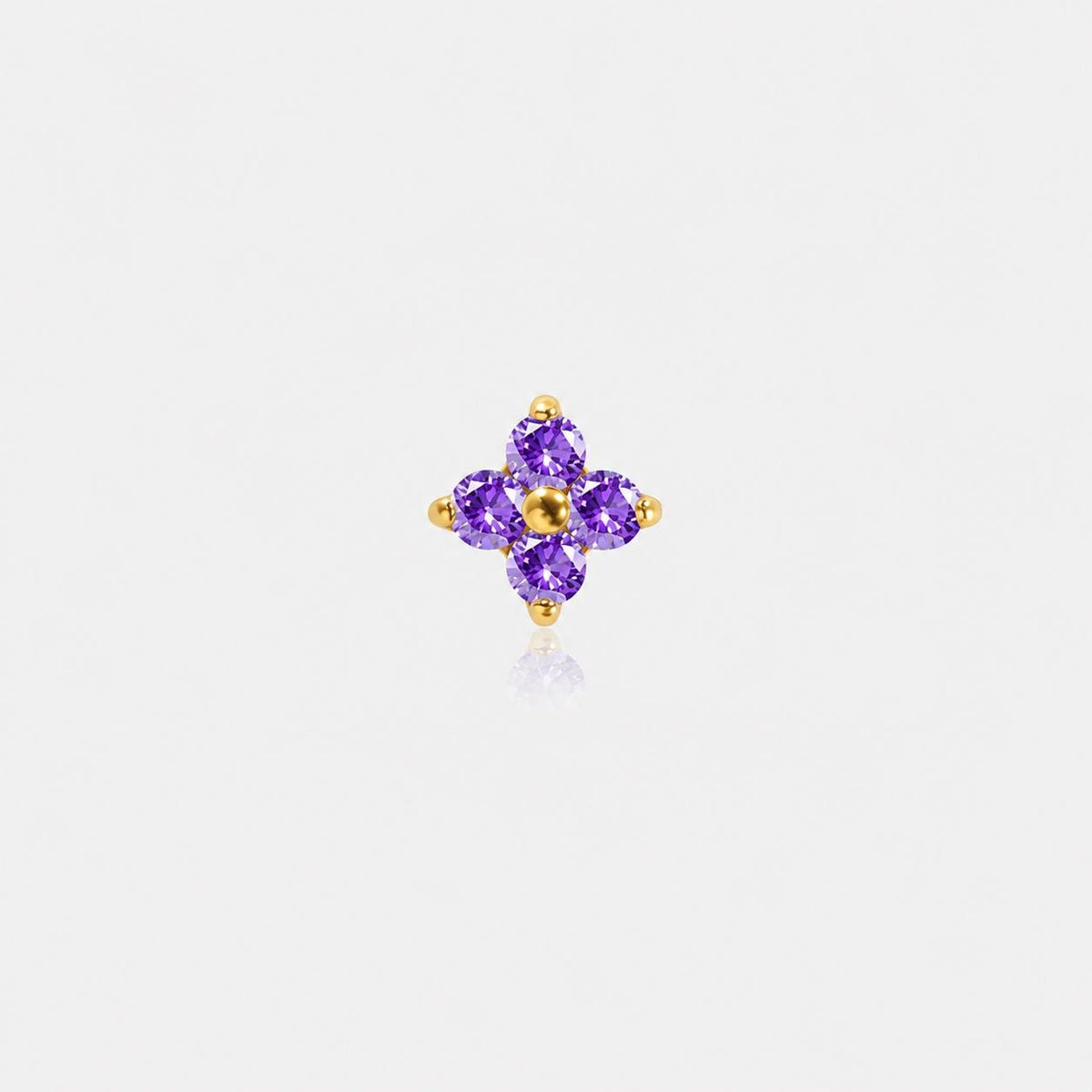 Four-Leaf Opal F136 Titanium flat-back jewelry image 06