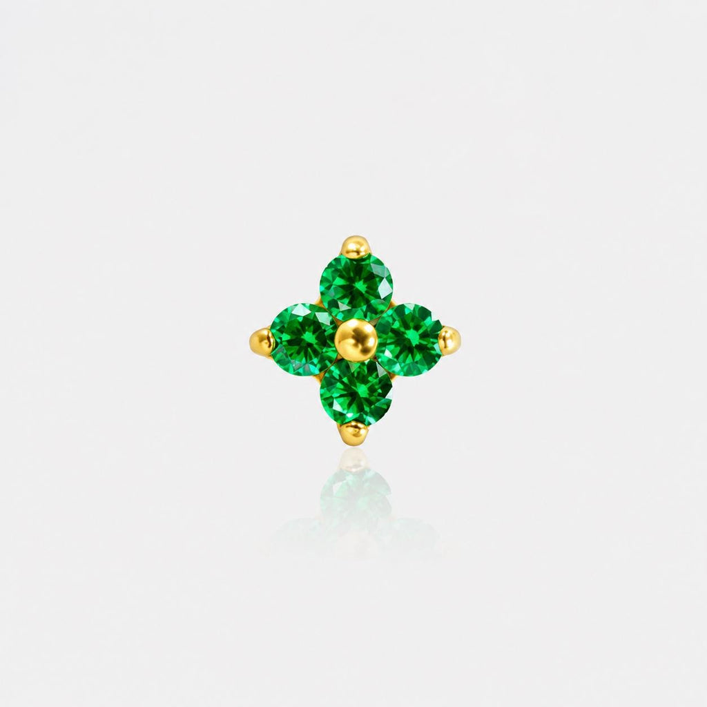 Four-Leaf Opal F136 Titanium flat-back jewelry image 07