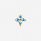 Four-Leaf Opal F136 Titanium flat-back jewelry image 11