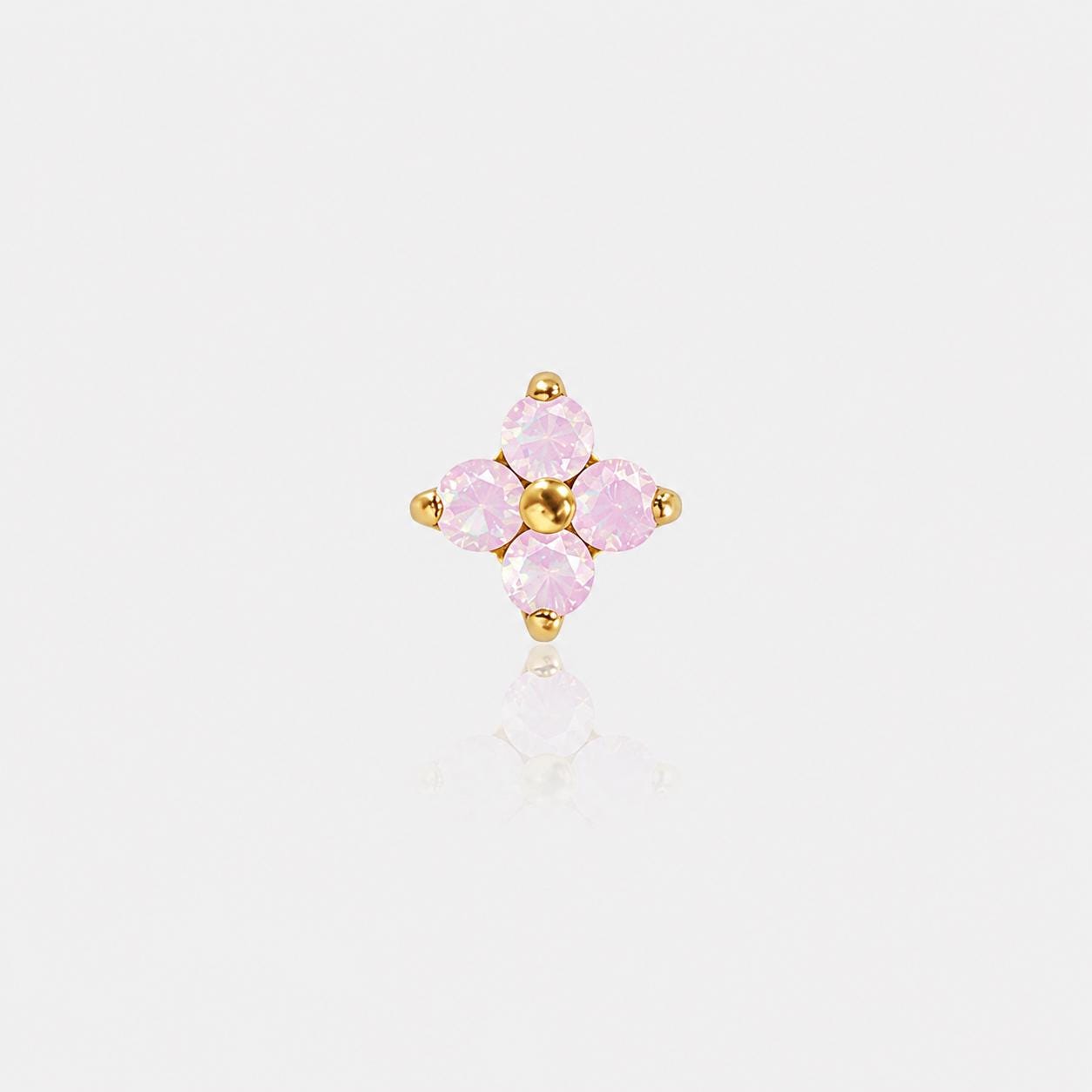 Four-Leaf Opal F136 Titanium flat-back jewelry image 12