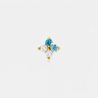 Four-Leaf Opal F136 Titanium flat-back jewelry image 14