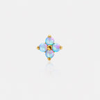 Four-Leaf Opal F136 Titanium flat-back jewelry image 15