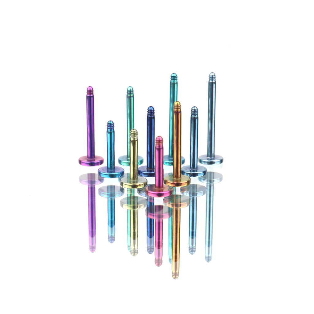 Universal F136 Titanium Flatback Post F136 Titanium flat-back jewelry image 02