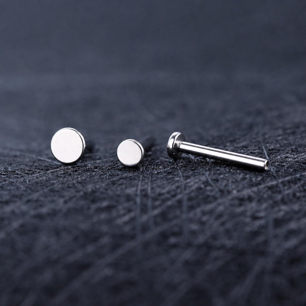 Universal F136 Titanium Flatback Post F136 Titanium flat-back jewelry image 05