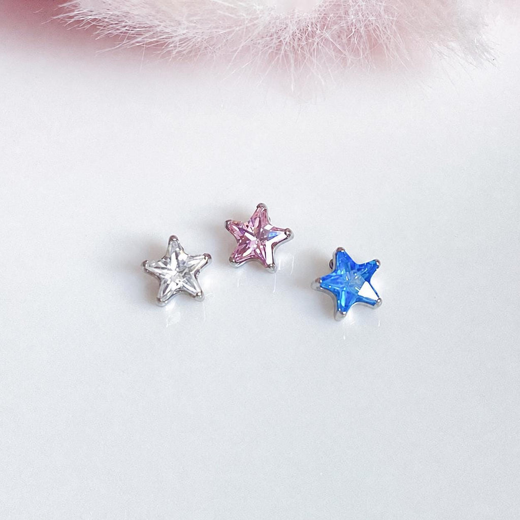 Crystal Star F136 Titanium flat-back jewelry image 05