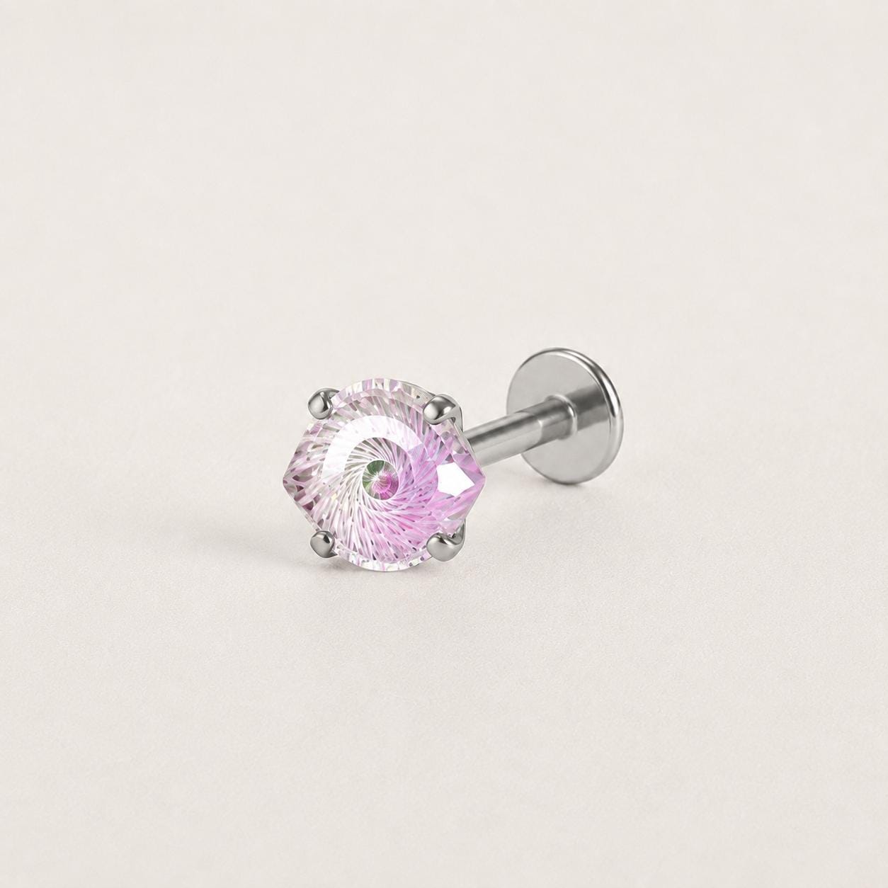 Vortex Eye F136 Titanium flat-back jewelry image 11