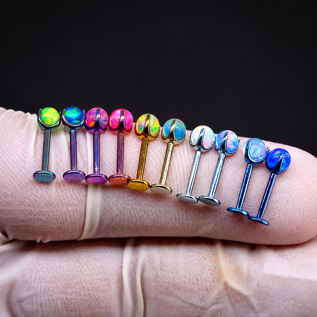 Aurora Jelly Ball F136 Titanium flat-back jewelry image 07