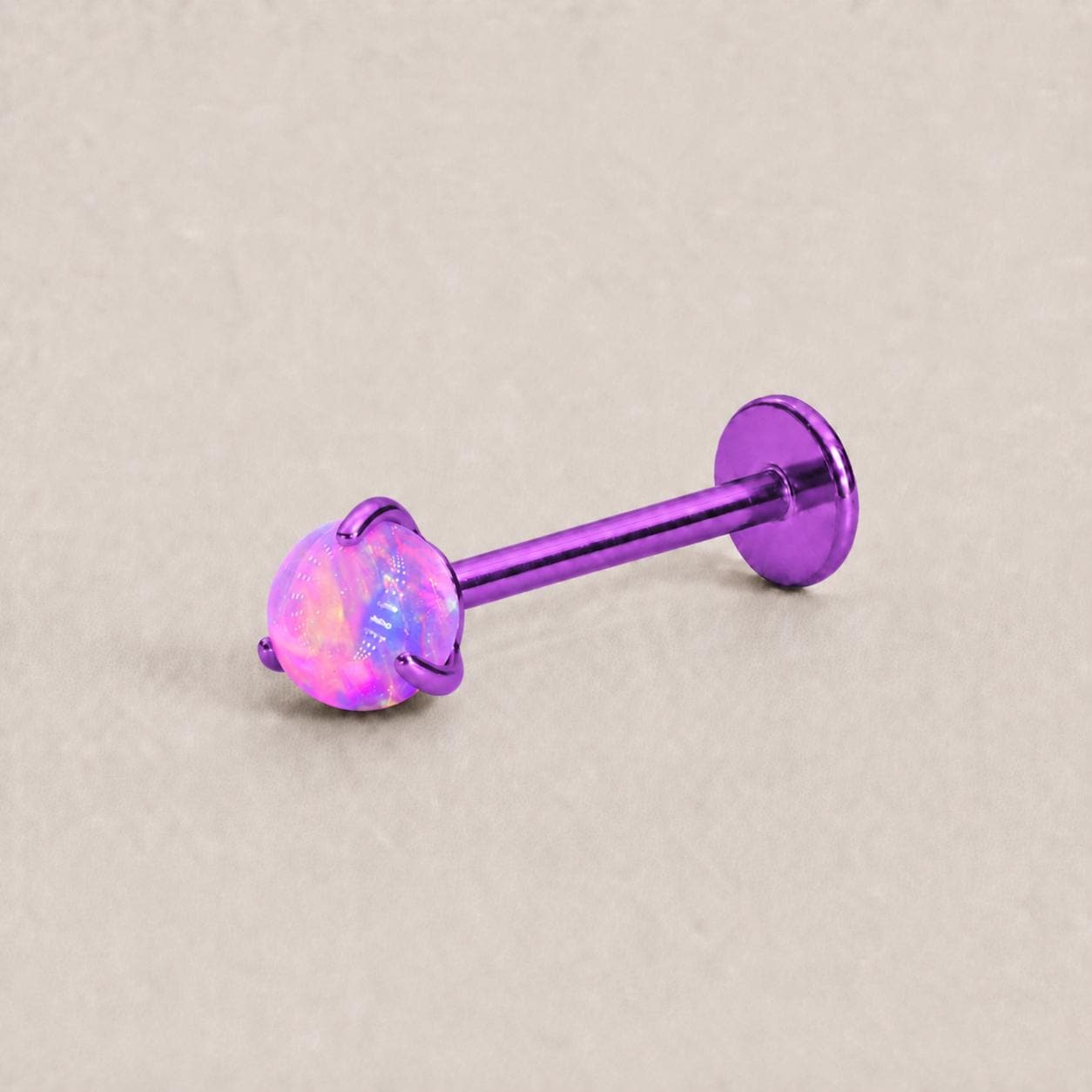 Aurora Jelly Ball F136 Titanium flat-back jewelry image 09