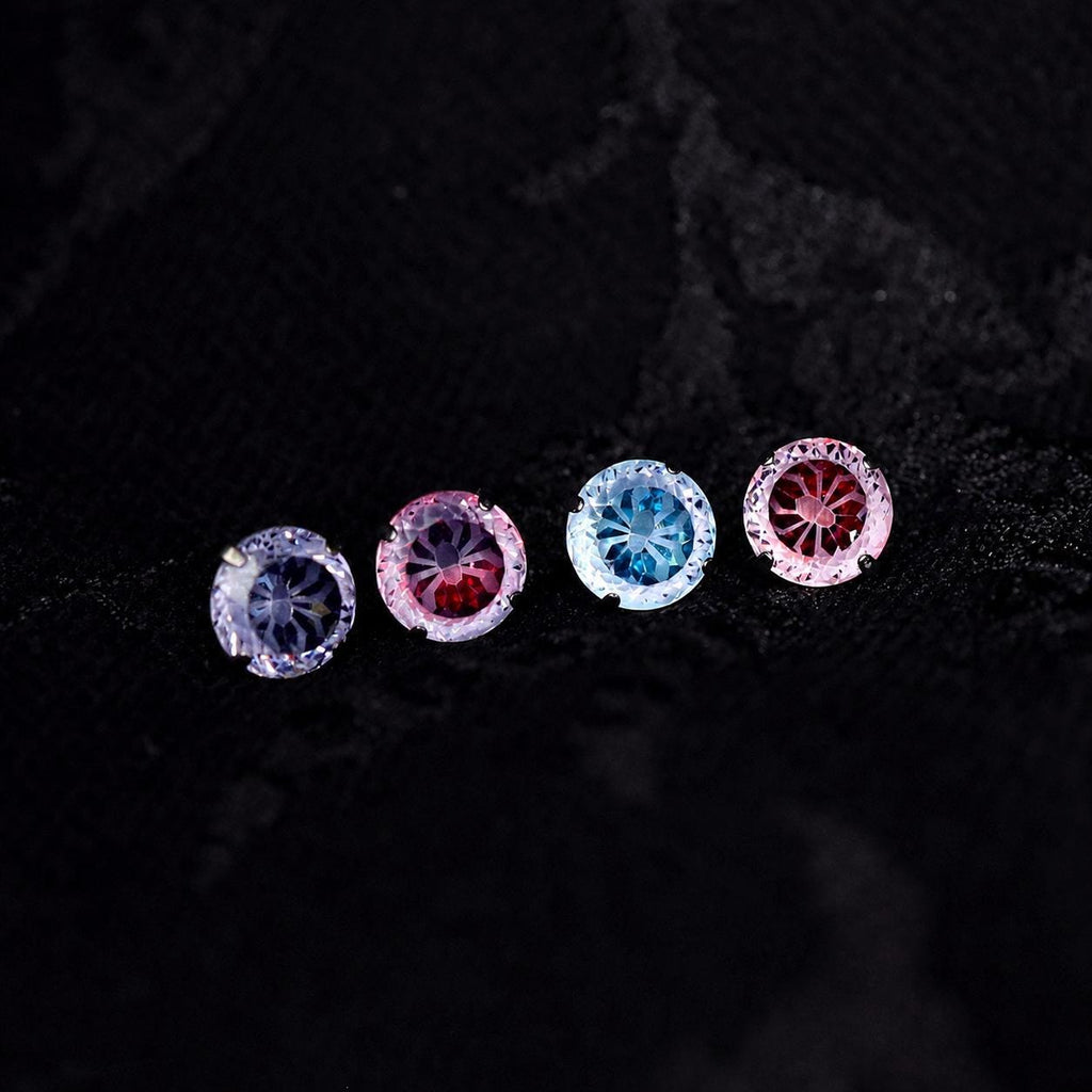 Spiderweb Crystal F136 Titanium flat-back jewelry image 06
