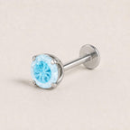 Spiderweb Crystal F136 Titanium flat-back jewelry image 08