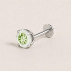 Spiderweb Crystal F136 Titanium flat-back jewelry image 09