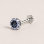 Spiderweb Crystal F136 Titanium flat-back jewelry image 12
