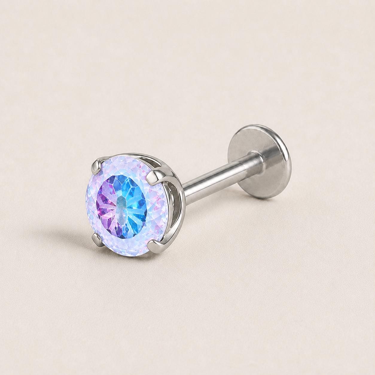 Spiderweb Crystal F136 Titanium flat-back jewelry image 13