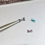 Petite Bow F136 Titanium flat-back jewelry image 03