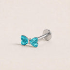 Petite Bow F136 Titanium flat-back jewelry image 07