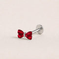 Petite Bow F136 Titanium flat-back jewelry image 09