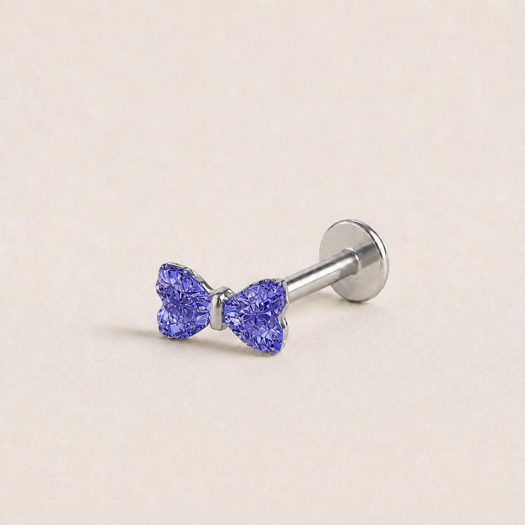 Petite Bow F136 Titanium flat-back jewelry image 11