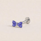 Petite Bow F136 Titanium flat-back jewelry image 11