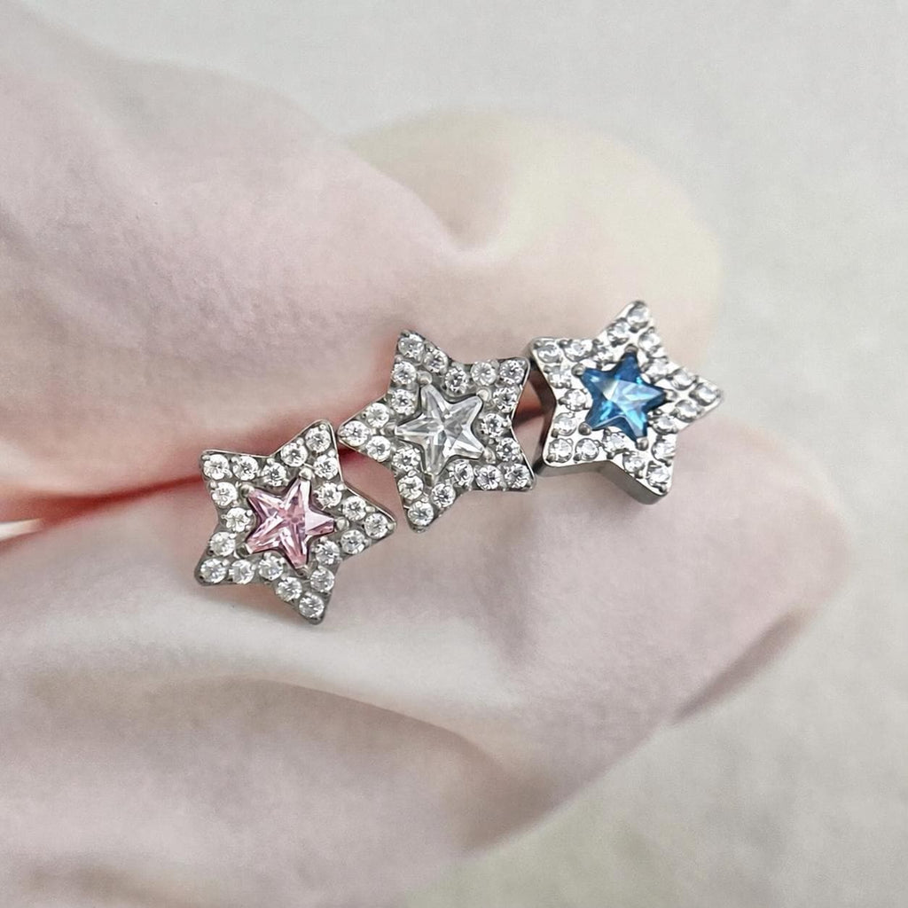 Pavé Star F136 Titanium flat-back jewelry image 06