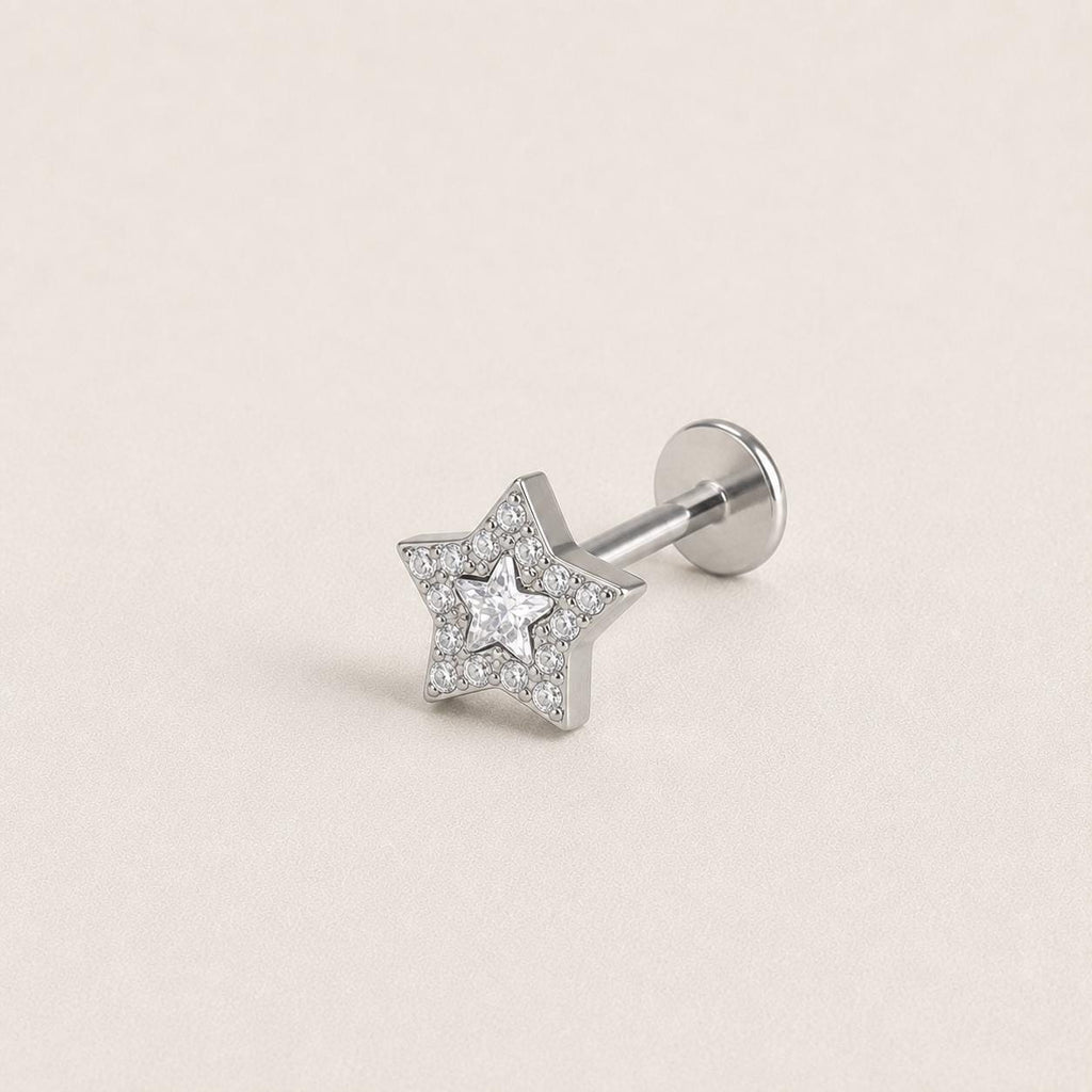 Pavé Star F136 Titanium flat-back jewelry image 10