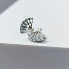Aurora Fan F136 Titanium flat-back jewelry image 04