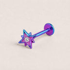 Eight-Point Star F136 Titanium flat-back jewelry image 07