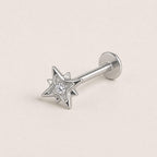 Eight-Point Star F136 Titanium flat-back jewelry image 08