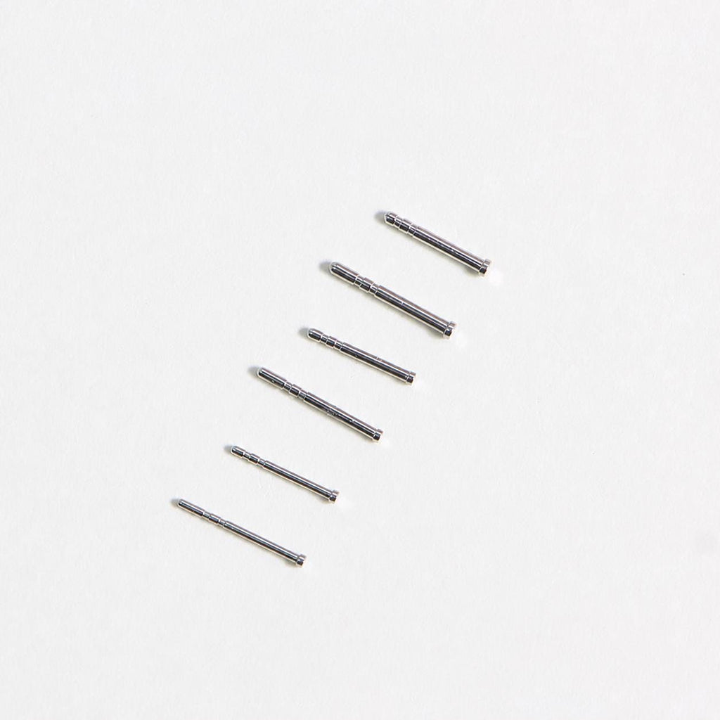 F136 Titanium Flatback Retainer Post F136 Titanium flat-back jewelry image 03